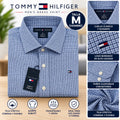 Camisa Tommy Hilfiger azul para hombre talla M